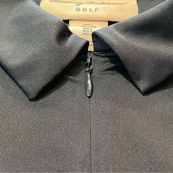 Tommy Bahama Golf Collared Sleeveless 1/4 Zip Polo Top Women's Size Large - Picture 7 of 16